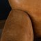 Vintage Dutch Sheepskin Leather Club Chairs, Set of 2, Image 15