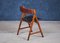 Chaises de Salon Mid-Century par Henning Kjærnulf pour Bolting, 1960s, Set de 4 5