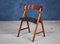 Mid-Century Dining Chairs by Henning Kjærnulf for Bolting, 1960s, Set of 4 1