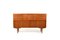 Credenza alta Mid-Century in teak con mobile bar, Danimarca, anni '60, Immagine 1