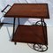 Vintage Teak and Brass Tea Trolley, 1960s 10