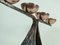 Midcentury Brutalist Copper Candleholder, Image 9