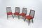 Mid-Century Dining Chairs by Jiri Jiroutek for Interiér Praha, 1960s, Set of 4 4