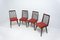 Mid-Century Dining Chairs by Jiri Jiroutek for Interiér Praha, 1960s, Set of 4, Image 4