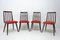 Mid-Century Dining Chairs by Jiri Jiroutek for Interiér Praha, 1960s, Set of 4 3