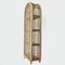 Mid-Century Rattan and Wicker Shelving Unit, 1970s 3