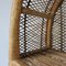 Mid-Century Rattan and Wicker Shelving Unit, 1970s 8