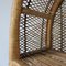 Mid-Century Rattan and Wicker Shelving Unit, 1970s, Image 8