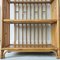Mid-Century Bamboo and Glass Shelving Unit, 1960s, Image 3