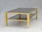 Vintage French Smoked Glass Coffee Table, 1980s 11