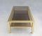 Vintage French Smoked Glass Coffee Table, 1980s, Image 2