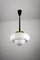 Space Age White and Gold Pendant Lamp from Guzzini, 1970s, Image 1