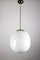 Vintage Opaline Glass Pendant Lamp from Sijaj, 1960s 2