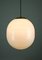 Vintage Opaline Glass Pendant Lamp from Sijaj, 1960s 8