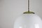 Vintage Opaline Glass Pendant Lamp from Sijaj, 1960s 5