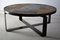 Mid-Century Slate Stone and Brass Coffee Table by Paul Kingma 10