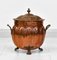 Edwardian Arts & Crafts Copper Coal Fireside Bucket 1