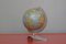 Soporte para globo Art Déco esférico de aluminio de Columbus Oestergaard, años 50, Imagen 4
