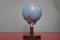 Art Deco Globus auf klassischem dunklem Buchenholzständer von Columbus Oestergaard, 1970 6
