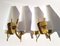 Sconces by Angelo Lelli for Arredoluce, 1950s, Set of 2 3