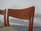 Danish Solid Teak Dining Chairs, 1960s, Set of 4 8