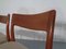 Danish Solid Teak Dining Chairs, 1960s, Set of 4, Image 8