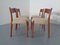 Danish Solid Teak Dining Chairs, 1960s, Set of 4, Image 11