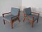 Mid-Century Danish Teak Senator Lounge Chairs by Ole Wanscher for France & Søn / France & Daverkosen, 1960s, Set of 2 18