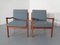 Mid-Century Danish Teak Senator Lounge Chairs by Ole Wanscher for France & Søn / France & Daverkosen, 1960s, Set of 2, Image 7