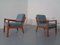 Mid-Century Danish Teak Senator Lounge Chairs by Ole Wanscher for France & Søn / France & Daverkosen, 1960s, Set of 2, Image 12