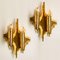 Mid-Century Brass Wall Sconces, 1970s, Set of 2, Image 2