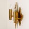 Mid-Century Brass Wall Sconces, 1970s, Set of 2 12