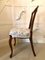 Antique Victorian Walnut Dining Chairs, Set of 4 3