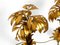 Gold-Plated Metal Palm Table Lamps by Hans Kögl for Hans Kögl, 1970s, Set of 2, Image 20