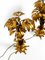 Gold-Plated Metal Palm Table Lamps by Hans Kögl for Hans Kögl, 1970s, Set of 2, Image 6