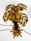 Gold-Plated Metal Palm Table Lamps by Hans Kögl for Hans Kögl, 1970s, Set of 2, Image 12