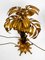Lampade da tavolo a forma di palma in metallo placcato in oro di Hans Kögl per Hans Kögl, anni '70, set di 2, Immagine 12