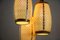 Oriental Ceramic Pendant Lamps, 1980s, Set of 3 11