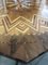 Antique Octagonal Inlaid Wood Coffee Table 7