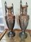Napoleon III Empire French Brass Vases, Set of 2 10
