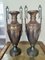 Napoleon III Empire French Brass Vases, Set of 2 1