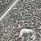Vassoio antico in argento di Oomersi Mawji, India, fine XIX secolo, Immagine 9