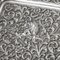 Antique Indian Cutch Silver Salver Tray by Oomersi Mawji, 1880s 4