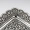 Antique Indian Cutch Silver Salver Tray by Oomersi Mawji, 1880s, Image 7