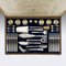 Antique Russian Silver Caviar & Fish Cutlery Set, 1900s, Set of 36, Image 11