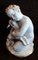Antique German Hand-Painted Porcelain Cherub with Lamb Figurine by K. Himmelstoß for Rosenthal, 1930s 3