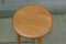 Vintage Swiss Stool in Beech for the Comptoir Suisse in the Palais Beaulieu Lausanne, 1940s, Image 3