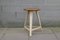 Vintage Industrial Workshop Stool in Steel and Beech in the Style of Rowac, 1930s, Image 2