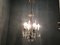 Antique Crystal Bronze Chandeliers, 1920s, Set of 2, Image 3