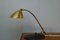 Mid-Century Piano Lamp in Brass, 1950s, Image 4